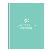 Записная книжка А5 64л. BG «University», soft-touch ламинация, блок-еженедельник, блок 80 гр/м2