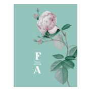 Тетрадь на кольцах А5, 120л., BG «Flower art», матовая ламинация