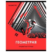 Тетрадь предметная 40л. BG «Neon» - Геометрия, неоновый пантон, эконом