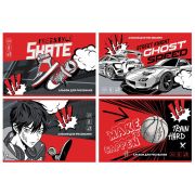 Альбом для рисования 20л., А4, на скрепке BG «Street sports», эконом