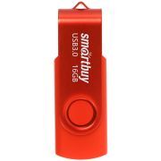 Память Smart Buy «Twist»  16GB, USB 3.0 Flash Drive, красный