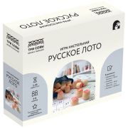 Игра настольная ТРИ СОВЫ «Русское лото», с бочонками, картонная коробка