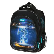 Ранец Först F-LIGHT «Neo future» 37*28*16см, 2 отделения, 2 кармана, анатомическая спинка
