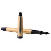 Ручка перьевая Waterman «Expert Gold RT» синяя, 0,8мм, подарочная упаковка