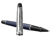 Ручка-роллер Waterman «Expert SE Deluxe Blue CT» черная, 0,8мм, подарочная упаковка
