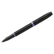 Ручка-роллер Parker «IM Professionals Amethyst Purple BT» черная, 0,8мм, подарочная упаковка