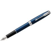 Ручка перьевая Parker «Sonnet Core Blue Lacquer CT F» черная, 0,8мм, подарочная упаковка