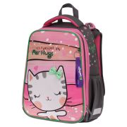 Ранец Berlingo Expert «Cat Hugs» 37*28*16см, 2 отделения, 2 кармана, анатомическая спинка