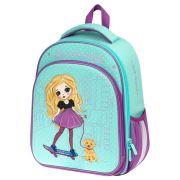 Ранец Berlingo Expert Plus «Pretty girl» 37*28*16см, 2 отделения, 2 кармана, анатомическая спинка