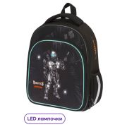 Ранец Berlingo Expert Plus «Robotics gaming» 38*29*15см, 2 отделения, 2 кармана, анатомическая спинка