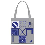 Сумка-шоппер Först «Digital geometric» 40*35см, 1 отделение