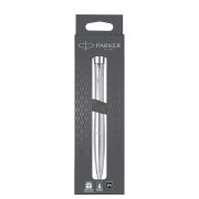 Ручка шариковая Parker «Urban Мetro Metallic CT» черная, 1,0мм, поворот., подарочная упаковка с европодвесом