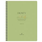Тетрадь 80л., А5, клетка на гребне GreenwichLine «Dignity», матовая ламинация, тиснение фольгой, 80г/м2