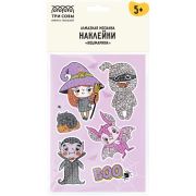 Алмазная мозаика, наклейки ТРИ СОВЫ «Кошмарики», пакет с европодвесом
