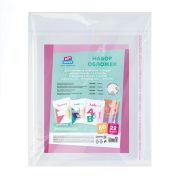 Комплект обложек (22шт.) для учебников и рабочих тетрадей «Школа России» 1-4 класса, ПП 80мкм, универсальные с клеевым краем, ArtSpace