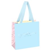 Пакет подарочный 20*20*10см MESHU «Topaz color», отд. фольгой, матовая ламинация