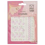 Наклейки-стразы MESHU «Pink shine», 16*10,5см