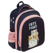 Ранец ArtSpace School Friend Light «Cute Paws» 35*29*12см, 2 отделения, 2 кармана, анатомическая спинка