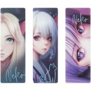 Закладки для книг, 3шт., MESHU «Neko girl»