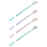 Ручка шариковая MESHU «Star» синяя, 0,5мм, корпус ассорти