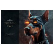 Альбом для рисования 40л., А4, на скрепке Greenwich Line «Black Dog», 120г/м2