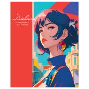 Дневник 5-11 кл. 48л. ЛАЙТ BG «Avatar girl», матовая ламинация, выб. лак
