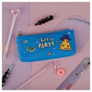 Пенал мягкий 200*85*30 MESHU «Space party», искусственная кожа