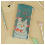 Пенал мягкий 200*100 MESHU «Cat», искусственная кожа