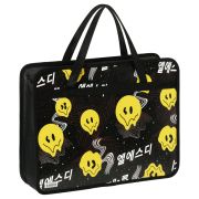 Папка с ручками А4 ArtSpace «Smile», пластик, на молнии, 75мм
