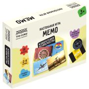 Игра настольная ТРИ СОВЫ «Мемо. Изобретения человечества », 50 карточек, картонная коробка