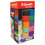 Ручка капиллярная Luxor «Fine Writer 045», 0,5мм., дисплей 300шт.