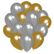 Воздушные шары,  25шт., М12/30см, MESHU «Shine»