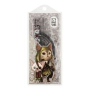 Набор чертежный MESHU «Cats Team» (линейка 15см, транспортир, 2 треугольника), пластик, ПВХ-пенал
