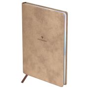 Ежедневник недатированный, А5, 136л., кожзам, BG «Shimmer. Rose quartz», пудровый, голографический срез