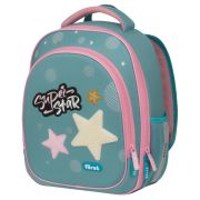 Ранец Först F-Light «Super star» 36*27*15см, 2 отделения, 2 кармана, анатомическая спинка