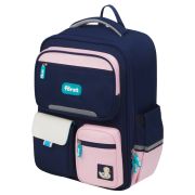 Ранец Först F-Style «Pink» 38*26,5*16см, 1 отделение, 6 карманов, анатомическая спинка