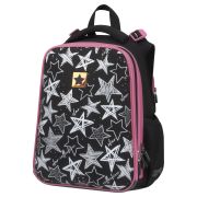 Ранец Berlingo Expert «Glossy stars» 37*28*16см, 2 отделения, 2 кармана, анатомическая спинка