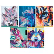 Тетрадь 80л., А5, клетка BG «Cute art»