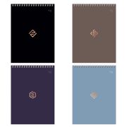 Блокнот А5 40л. на гребне BG «Моноколор. Классика»