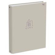 Тетрадь на кольцах А5, 240л., BG «Monocolor.City», с разделителями, матовая ламинация