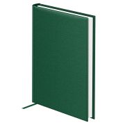Ежедневник недатированный, А5, 160л., твердый переплет, балакрон, BG «Ariane. Dark green», темно-зеленый