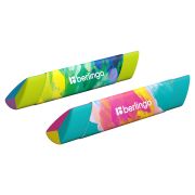Ластик Berlingo «Collision XS», треугольный, скошенный, термопластичная резина, 80*15*15мм, ассорти