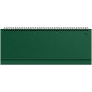Планинг недатированный, 56л., 330*130мм, балакрон, BG «Ariane. Dark green»