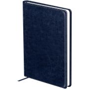 Ежедневник недатированный, А4, 160л., твердый переплет, кожзам, BG «Nebraska. Blue», синий