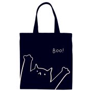 Сумка-шоппер MESHU «Boo», 33*40см, канвас, 1 отделение на молнии, с карманом