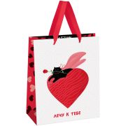 Пакет подарочный 18*23*10см MESHU «Lovely day»,  матовая ламинация