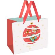 Пакет подарочный 23*18*10см MESHU «Christmas toy», фольга, матовая ламинация