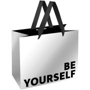 Пакет подарочный 23*18*10см MESHU «Be yourself», матовая ламинация