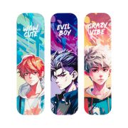 Закладка для книг, 47*176мм, MESHU «Anime boy», ассорти
