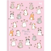 Бизнес-блокнот А6, 80л., BG «Meow day», глянцевая ламинация